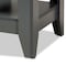 Baxton Studio Audra Modern and Contemporary Grey Finished Wood Living Room End Table 174-10990-Zoro - alternate 2